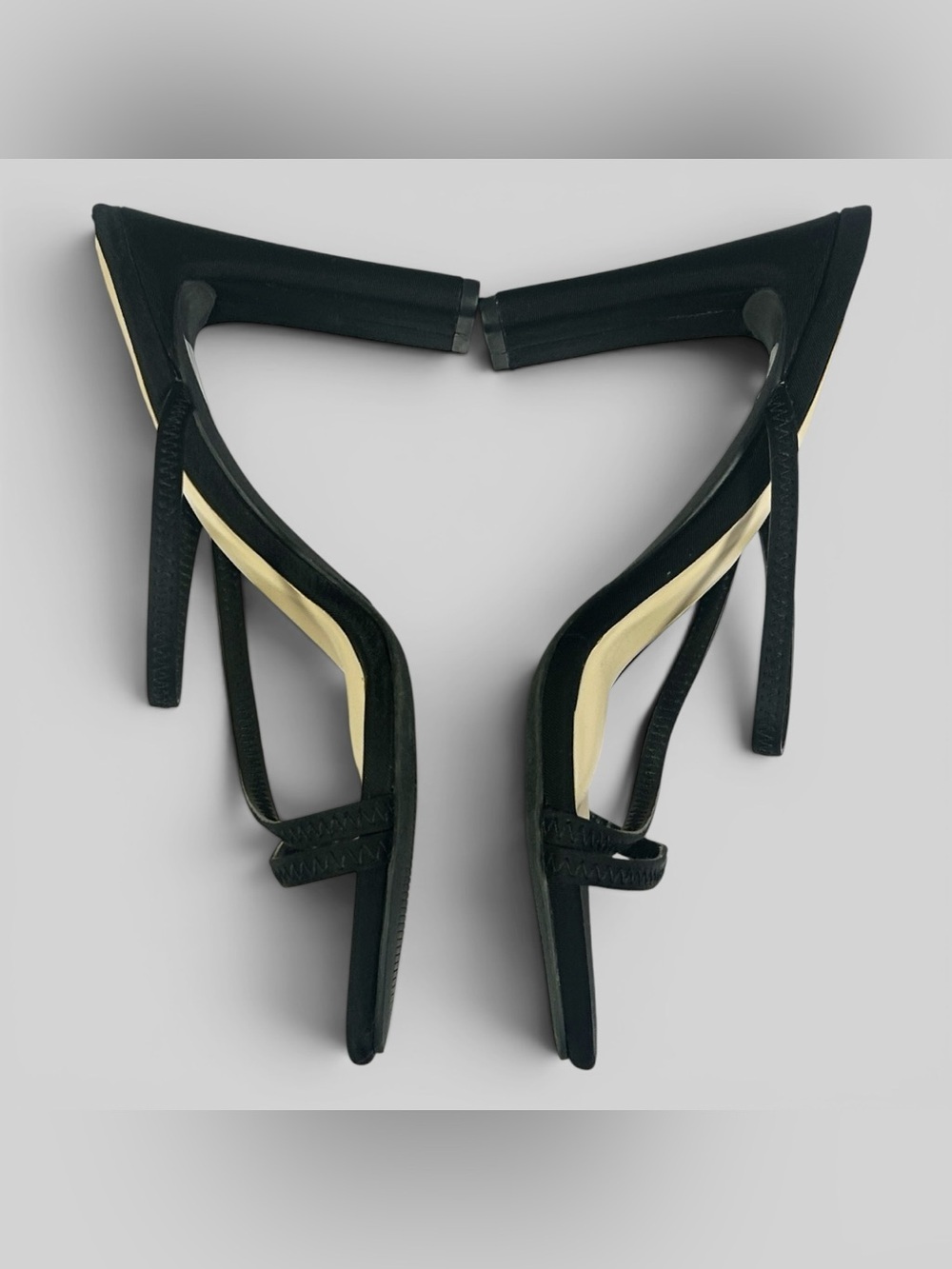 Lulus Ferrara Black Suede Strappy High Heel Sandals Size 10 | Minimalist Chic - Picture 6 of 10